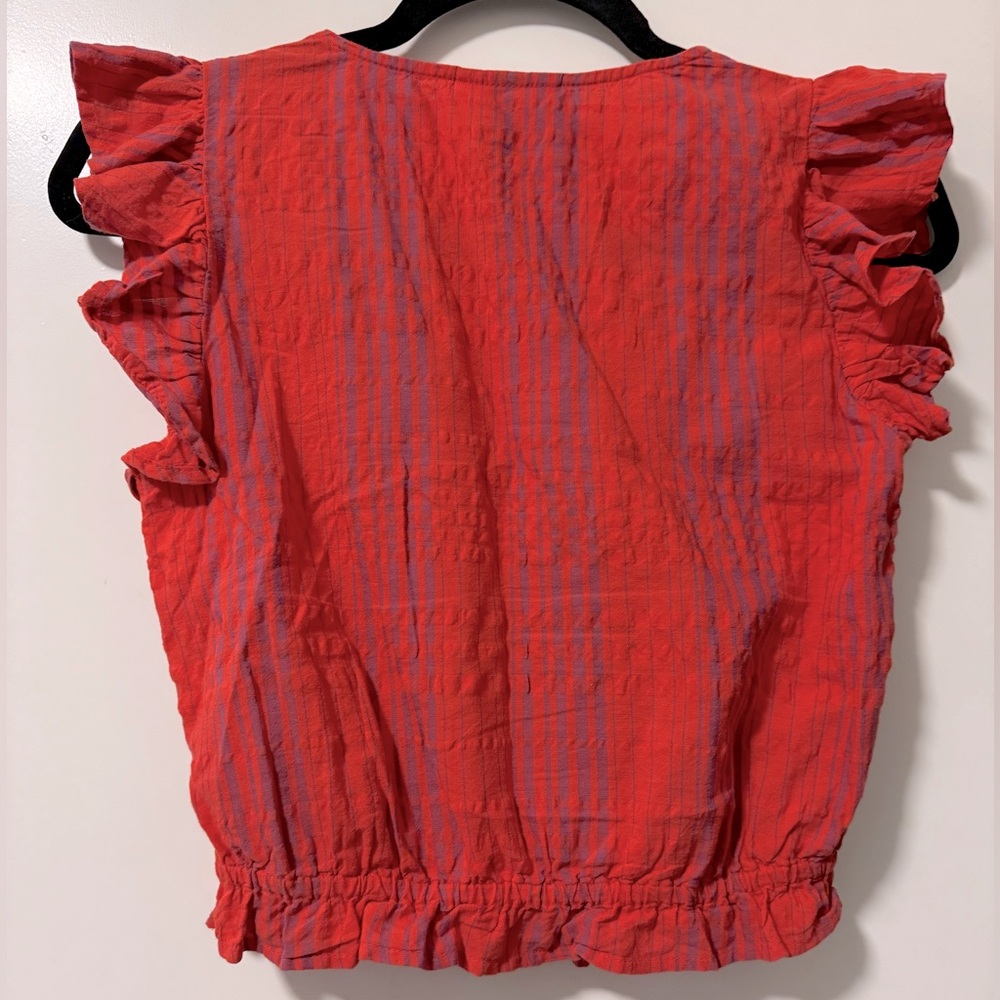 Ruffle Crop Top - Picture 2 of 2